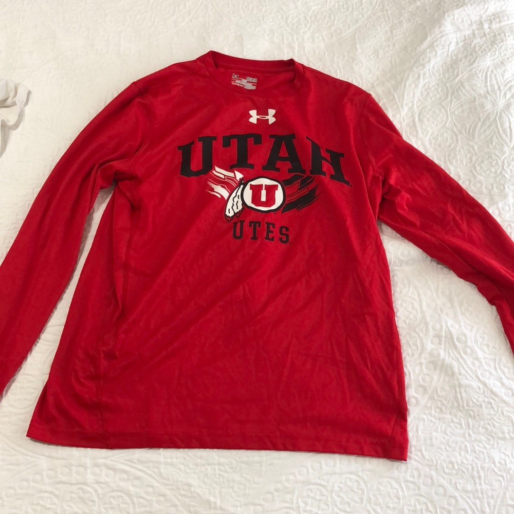 Long Sleeve Under Armour University of Utah Shirt